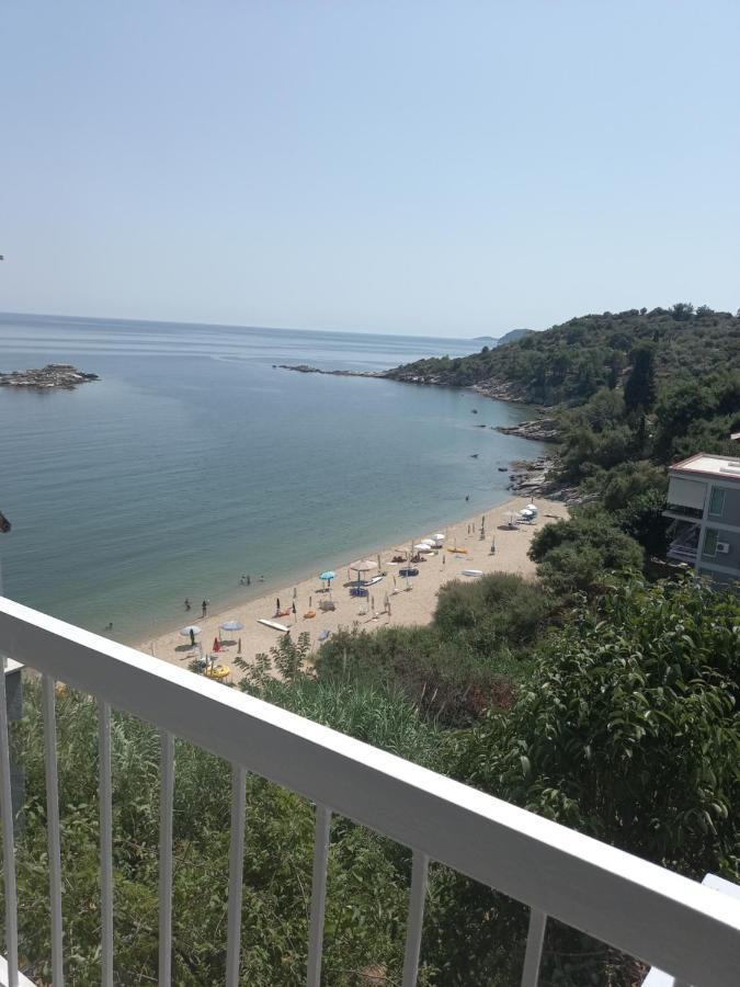 Apartament Balcony By The Sea PalaiónTsiflíkion Zewnętrze zdjęcie